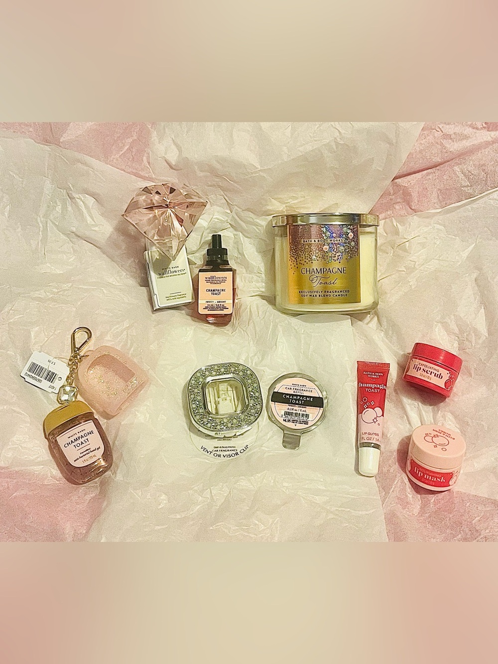 Bath & Body Works Champagne Toast Bundle